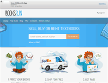 Tablet Screenshot of booksrun.com